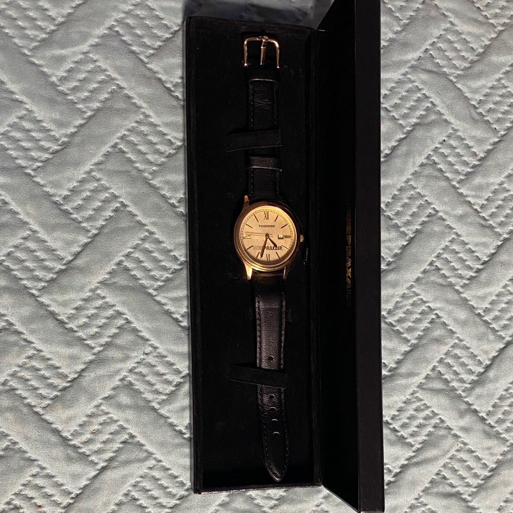 Tourneau Gold And Black Timepiece